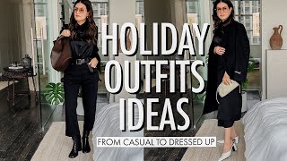 HOLIDAY OUTFIT IDEAS | How To Elevate Your Everyday Wardrobe For The Holidays Using Accessories