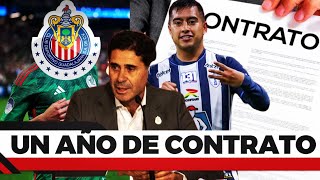 FERNANDO HIERRO Y LAS CHIVAS LE FIRMAN CONTRATO POR UN AÑO A ESTE NUEVO REFUERZO DEL GUADALAJARA