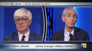 Otto e Mezzo 10/04/15 ospiti: Rodotà e Severgnini "Far West Italia"