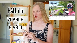 FAQ voyage à vélo de 2200 km • Itinéraire, entraînement préalable, junkfood...