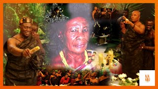 😭😭Amoamanhene Crîes Uncontrollably As His Mum (Amoamanhemaa) Was Laid To Rest…