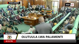 LIVE : PALAMENTI EYISIZZA EBBAGO LY'EMMWANYI  | WEDNESDAY 06-11-2024