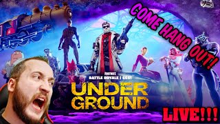 🔴Fortnite Live Event!!! | Chapter 5 | Under Ground 🚈🚃🚃