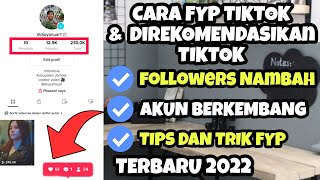 TERBARU!! CARA SUPAYA POSTINGANMU MASUK FYP TIKTOK DENGAN CEPAT & DAPAT FOLLOWERS LIKE VIEWERS 2022