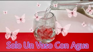 Pon Un Vaso Con Agua Debajo De Tu Cama 🥛👑🍀100% efectivo #ritual #vasoconagua