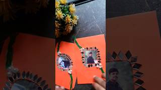 😱Handmade Rakshabandhan card💥😍👌🥰#shorts #rakhigifts #rakshabandhan #rakhimaking