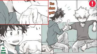 Bakudeku - Kacchan's Scratch: Deku's Care & Kacchan's Shy Reaction 💥💖 [English Comic Dub]