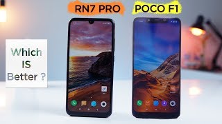 RN7 PRO Vs POCO F1: Camera, Gaming (PUBG, Asphalt9), Battery Life, Specs Compared