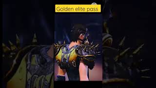 golden elite pass on old player's #short #freefireshorts #viral