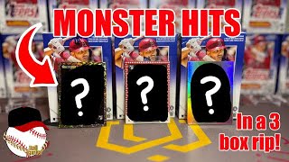 Must See!!! 3 Monster Hits In 3 Boxes🔥🔥🔥2023 Topps Update Blaster Boxes