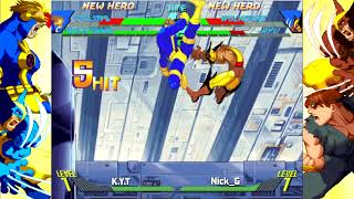 X Men vs Street Fighter Evo2k24   K.Y.T vs Nick G