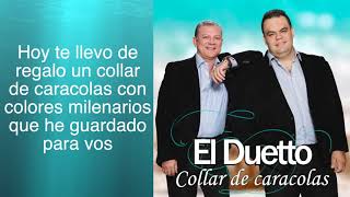 EL DUETTO - COLLAR DE CARACOLAS