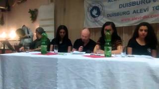 Duisburg Alevi Toplumunda 21 Mart Kutlamasi - Siir: Pinar Sayman-Türkce, Jan Schmitz-Almanca