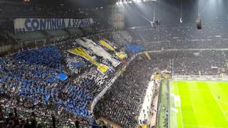 Inter - Juventus 0-0 (18.10.2015) - Le Formazioni (ripresa dallo stadio)