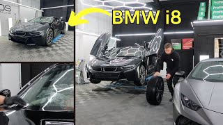 BMW i8 Roadster Paint Correction & Ceramic Coating