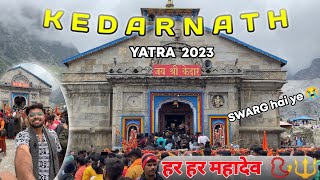 Kedarnath Yatra 2023 | Kedarnath Temple Vlog 😍 | Vlogs of Kuldeep