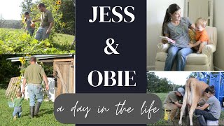 DAY IN THE LIFE! From milking a cow, furniture flipping, to gardening!