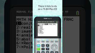 Algebra 1 Top Tips: How to get to the calculator home screen