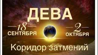 ДЕВА ♍️ КОРИДОР ЗАТМЕНИЙ 18 сентября-2 октября 2024 года 🌒🌖🌝Таро прогноз