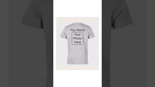 Customize Your T shirt | Photo Print tshirt @printiwish   #tshirt #trending #viral #printiwish