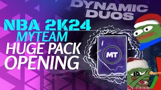 HUGE DYNAMIC DUOS PACK OPENING in NBA 2K24 MYTEAM | PLEASE STAY AWAY FROM THESE