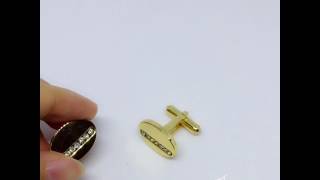 Wholesale Stainless Steel Gold Plated Cufflinks Online