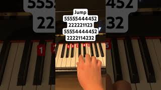 Jump by Tyla, Gunna, Skillibeng // ig: jessnotes123 #piano #pianotutorial #pianomusic #pianocover