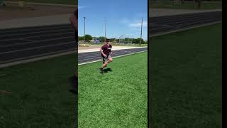 Triple broad jump single leg