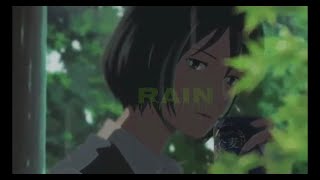 Rain【大江千里】【秦基博】言の葉の庭 新海誠監督 編曲してみた 歌ってみた 元気になる音楽 応援家 言葉