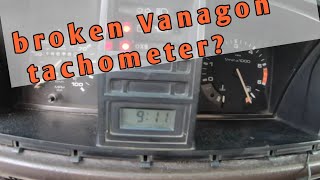 VW Vanagon Tachometer Fix