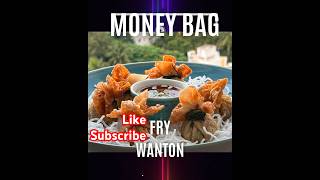 Money bag | fry wanton | #food #youtubeshorts #cooking #youtubeshort  #recipe #reels #youtubevideo |