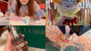 October Vlog - Birthday, La Mer Skincare, Eat and Baking Burnt cheesecake at home! #burntcheesecake