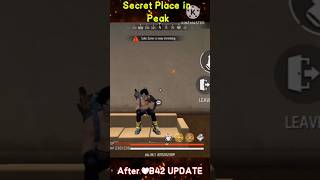 New secret place 🤫 in peak ob42 update #shorts #freefireindia