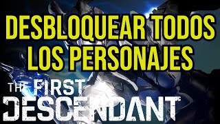 The First Descendant Cómo Conseguir y Desbloquear Personajes Skins, Bunny