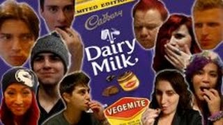 VEGEMITE CHOCOLATE - YOUTUBER REACTIONS