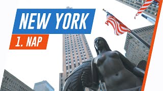 FELSZ*PÓ nap 🗽🇺🇸 New York vlog #1