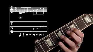 A MINOR PENTATONIC SCALE GUITAR LESSON: EXERCISE 8