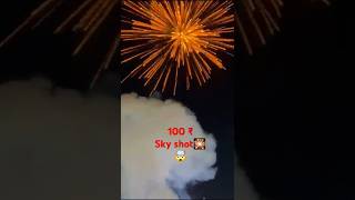 Sky shot 100.₹ || #firecracker #fireworks #skyshot #bazi #experiment #teamshinchan #shinchan #funny