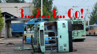 3... 2... 1... Go! With Belarusian transport