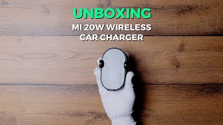 Mi 20W Wireless Car Charger Unboxing | Silent Unboxing ASMR