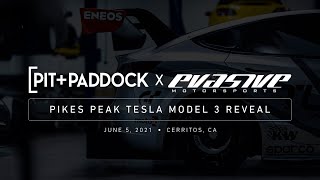 Turn 14 x Evasive Motorsports Pikes Peak Tesla Model 3 Reveal