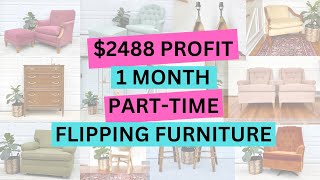 How much I make in my FURNITURE FLIPPING business