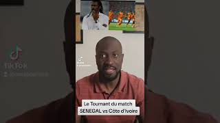 Le tournant du match Senegal vs Côte d'Ivoire #can2023 #senegal #cotedivoire #alioucissé