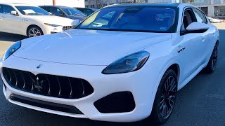 New Maserati Grecale GT 2023 White Interior / Exterior