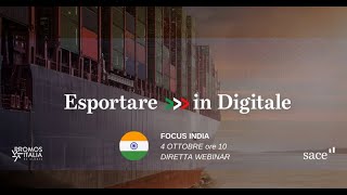 Esportare in digitale #5: Focus India