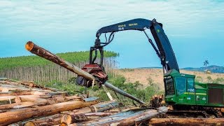 Harvester John Deere 903KH - Waratah 624C Big Wood