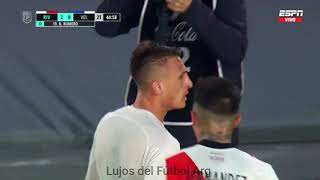 Gol de BRAIAN ROMERO a Vélez para poner el 2-0. River 2-0 Vélez.