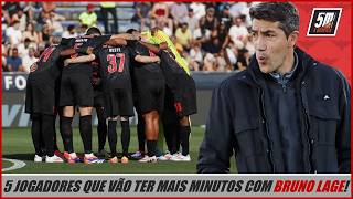 🦅 Bruno Lage prepara mudanças: 5 jogadores que vão ter mais minutos no Benfica! 🦅