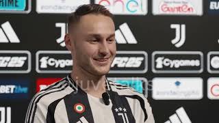 KOOPMEINERS 1° intervista come giocatore Juventus Finalmente felice nel club più grande d'Italia