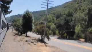 Riding Behind Southern Pacific 2472 Though Niles Canyon